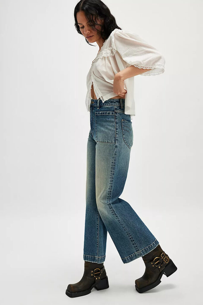 Free People Rolla’s Sailor Jeans, $129.00 to $159.00