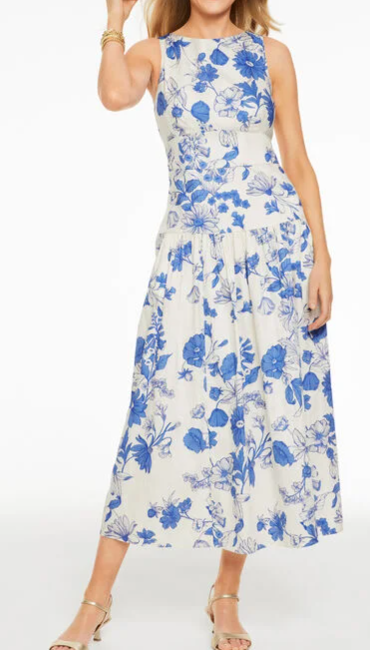 Talbots RSVP Fit &amp; Flare Dress, $199