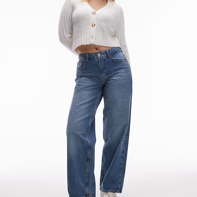 Topshop Hourglass Cinch Low-Rise Relaxed, $60.00